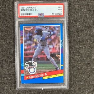 1991 Donruss Ken Griffey Jr. Error Card